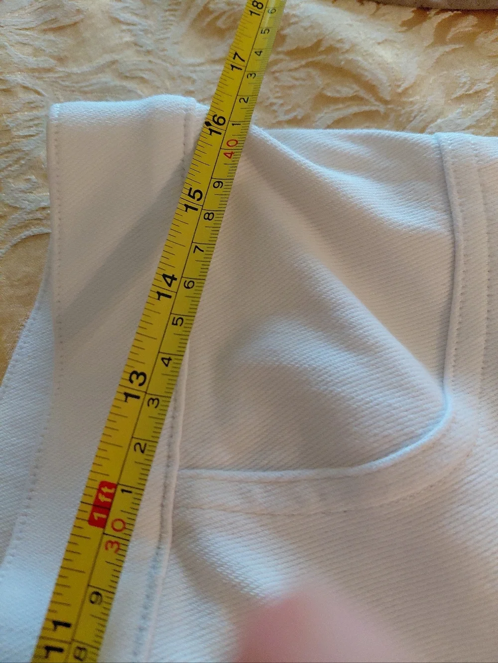 SPANX White Stretch Skinny Pants XL High Rise Slim Pull-On Clean Classic